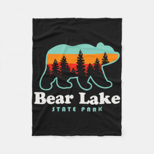 Cobertor De Velo Acampamento no Parque Estadual do Lago Bear Utah T