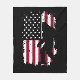 Cobertor De Velo Acampamento Patriótico Pé-Grande