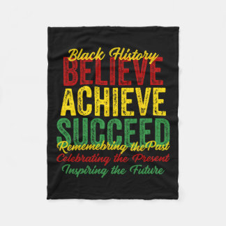 Cobertor De Velo Acredite Em Conseguir Uma História Negra Bem-Suced