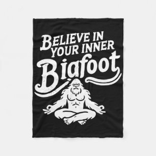 Cobertor De Velo Acredite Em Seu Bigfoot Interior Divertido Groovy