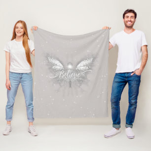 Cobertor De Velo Acredite na fantasia de Fairy Starlight