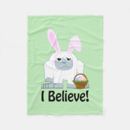 Cobertor De Velo Acredito! Páscoa Yeti
