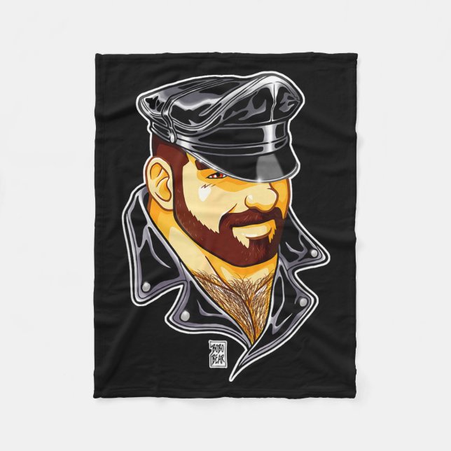 Cobertor De Velo Adam Likes Leather Hat  (Frente)