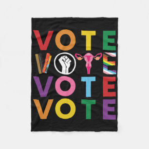 Cobertor De Velo Adesivo de progresso da igualdade de votos1