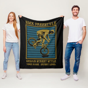 Cobertor De Velo Adicionar Nome Alterar Todo Texto BMX Estilo Livre