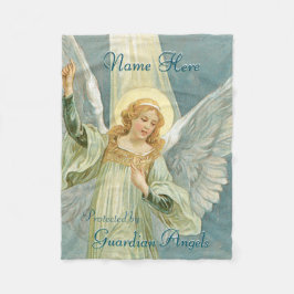 Cobertor De Velo Adicionar Nome Guardian Angel Blanket