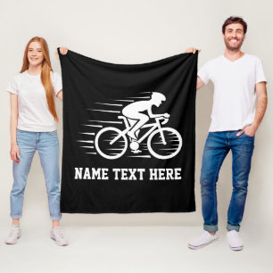 Cobertor De Velo Adicionar Nome / Texto Bicicleta Velocidade do Cav