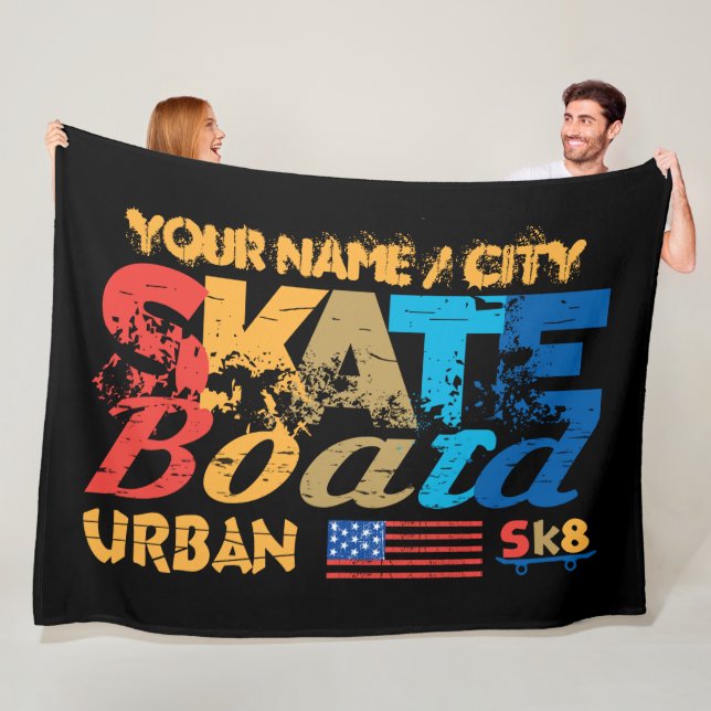 Cobertor De Velo Adicionar Nome Texto Cidade Painel Urbano SK8 Dist (In Situ)
