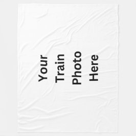 Cobertor De Velo Adicione Sua Própria Foto Aqui