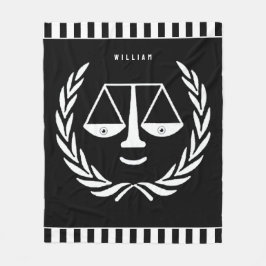 Cobertor De Velo Advogado criativo Fleece Blanket