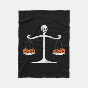 Cobertor De Velo Advogado Esqueleto Halloween Sarcástico Estudante