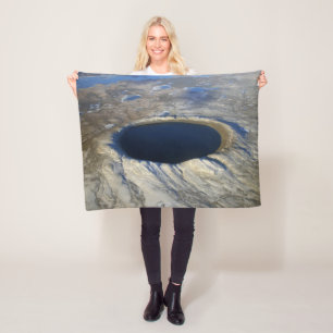 Cobertor De Velo Aerial Pingualuit Cratera, Quebec, Canadá.