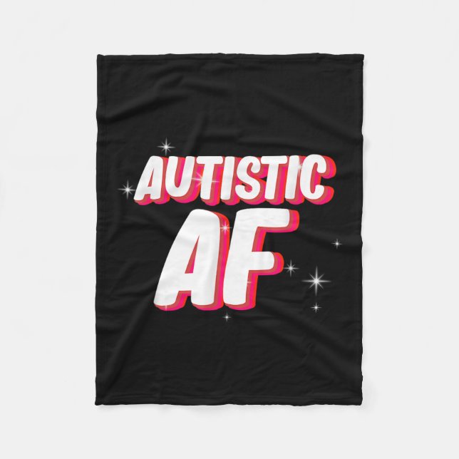 Cobertor De Velo Af. autista - Consciência do autismo (Frente)