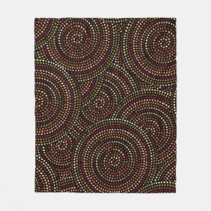 Cobertor De Velo African Boho: Arte Tribal Sem Costura.