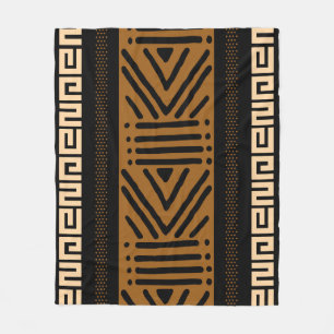 Cobertor De Velo African Mud Cloth Printed Blanket