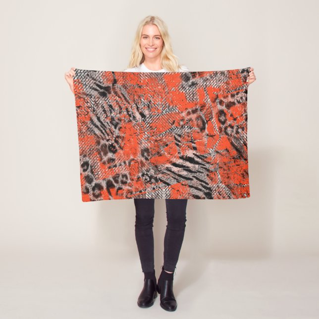 Cobertor De Velo Africano, tribal. (In Situ)