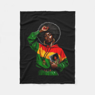 Cobertor De Velo Afro Gril Africa Color - Pau do Mês da História Ne