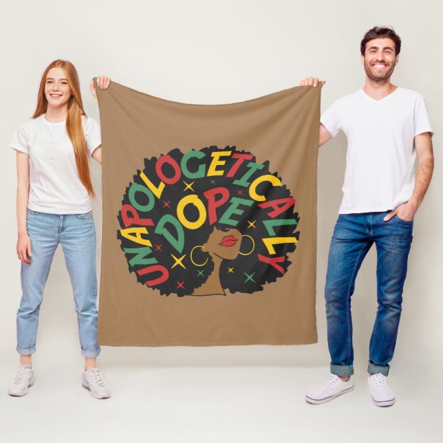 Cobertor De Velo Afro Negro Afro-se sem desculpas (In Situ)