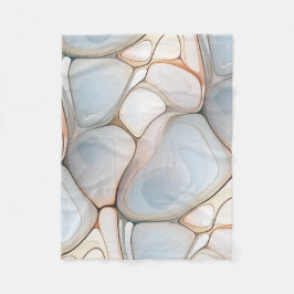 Cobertor De Velo Agates & River Rocks Fleece Blanket