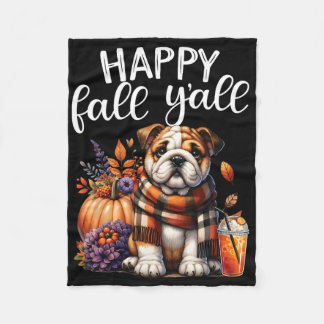 Cobertor De Velo Agradeço a abençoada queda do Buldogue inglês Y'a