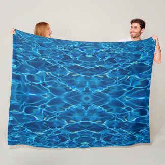 Cobertor De Velo Água Piscina Azul Escura