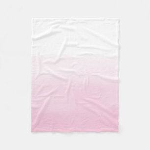 Cobertor De Velo Aguarela cor-de-rosa Ombre