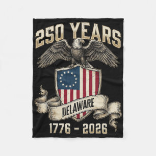 Cobertor De Velo Águia E Bandeira 250 Anos 1776-2026 250º Aniversár