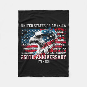 Cobertor De Velo Águia Patriótica Bandeira Americana 250º Aniversár