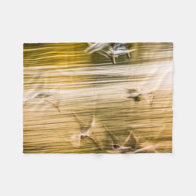 Cobertor De Velo Agulhas voadoras - abstrato (Frente (Horizontal))