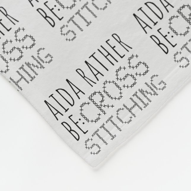 Cobertor De Velo Aida Prefere Pontos de Cruz Fun (Quina)