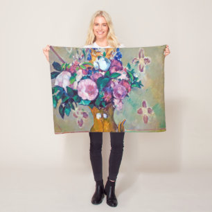 Cobertor De Velo Ainda com Flores, Paul Cezanne