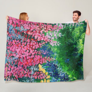 Cobertor De Velo Alaskan Fireweed Fleece Blanket