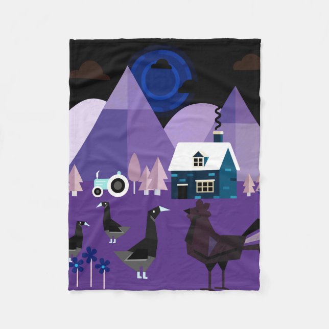 Cobertor De Velo Aldeia (Frente)