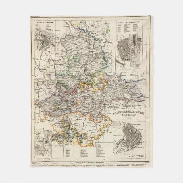 Cobertor De Velo Alemanha e Prússia (Frente)