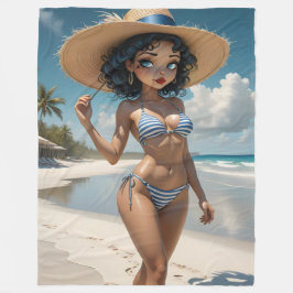 Cobertor De Velo Alexa Dollz Fleece Blanket