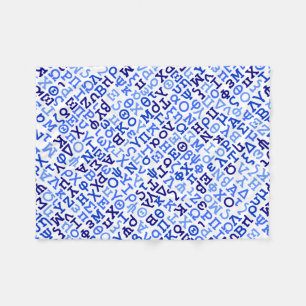 Cobertor De Velo alfabeto grego