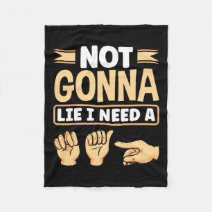 Cobertor De Velo Alfabeto Professor Língua de Sinais Americana Asl 