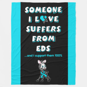 Cobertor De Velo Alguém Que Eu Amo...EDS Fleece Blanket