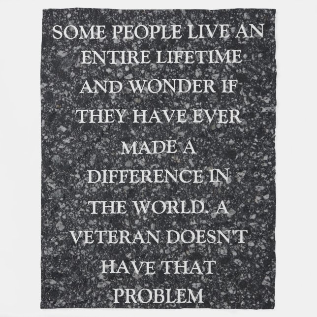 COBERTOR DE VELO ALGUMAS PESSOAS VIVEM UMA VIDA INTEIRA (Frente)