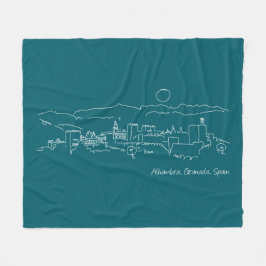 Cobertor De Velo Alhambra Sunset