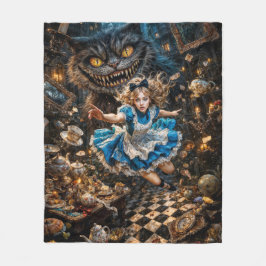 Cobertor De Velo Alice: Down the Hole