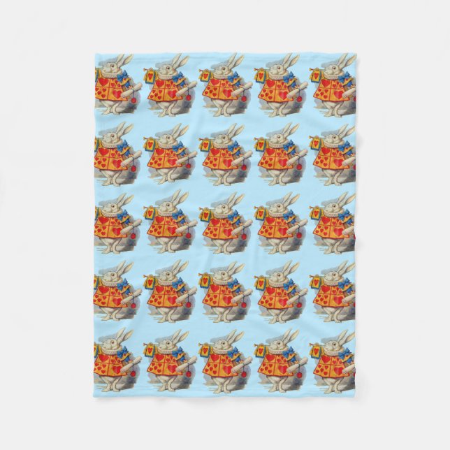 Cobertor De Velo Alice no País das Maravilhas (Frente)