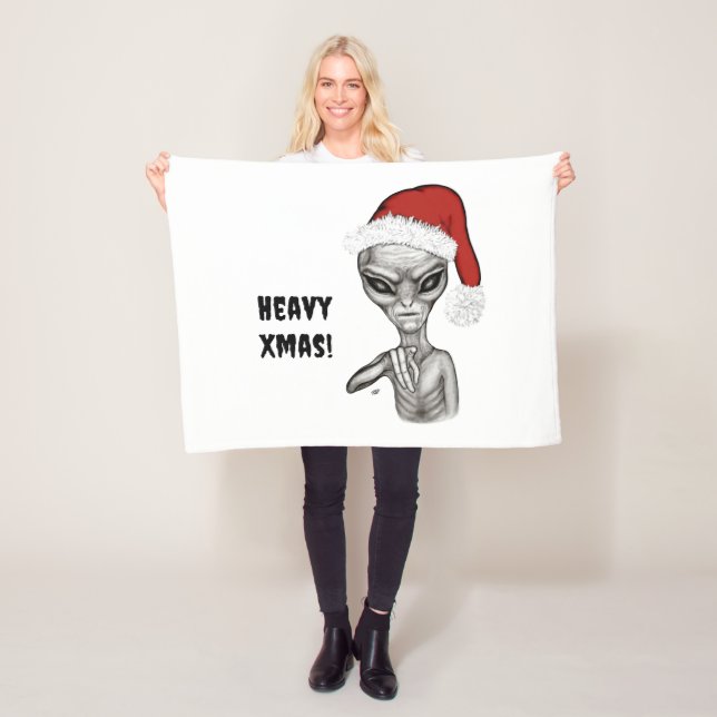 Cobertor De Velo Alienígena ruim, Natal pesado! (In Situ)