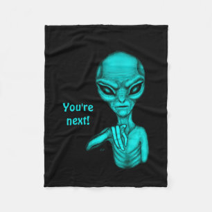 Cobertor De Velo Alienígena ruim, você é a próxima!