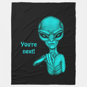 Cobertor De Velo Alienígena ruim, você é a próxima!