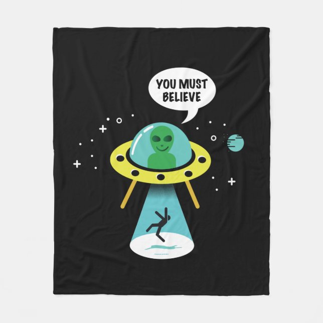 Cobertor De Velo Aliens (Frente)