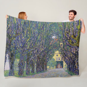 Cobertor De Velo Allee no Castelo Kammer, Gustav Klimt