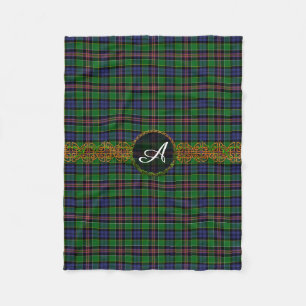 Cobertor De Velo Allison Tartan E Monograma
