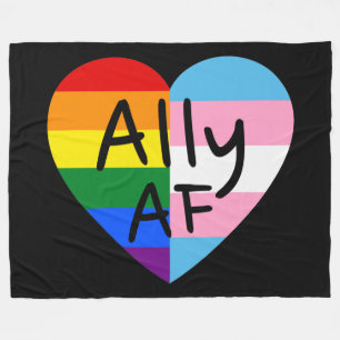 Cobertor De Velo Ally AF III - Orgulho da Fila Trans Gay de Sinaliz