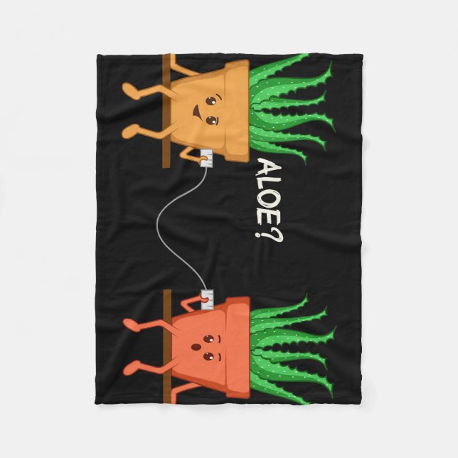 Cobertor De Velo Aloe Vera Barber (Frente)